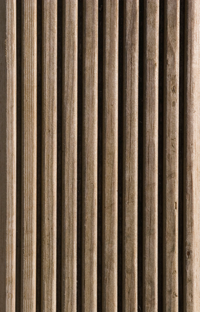 Wooden slats