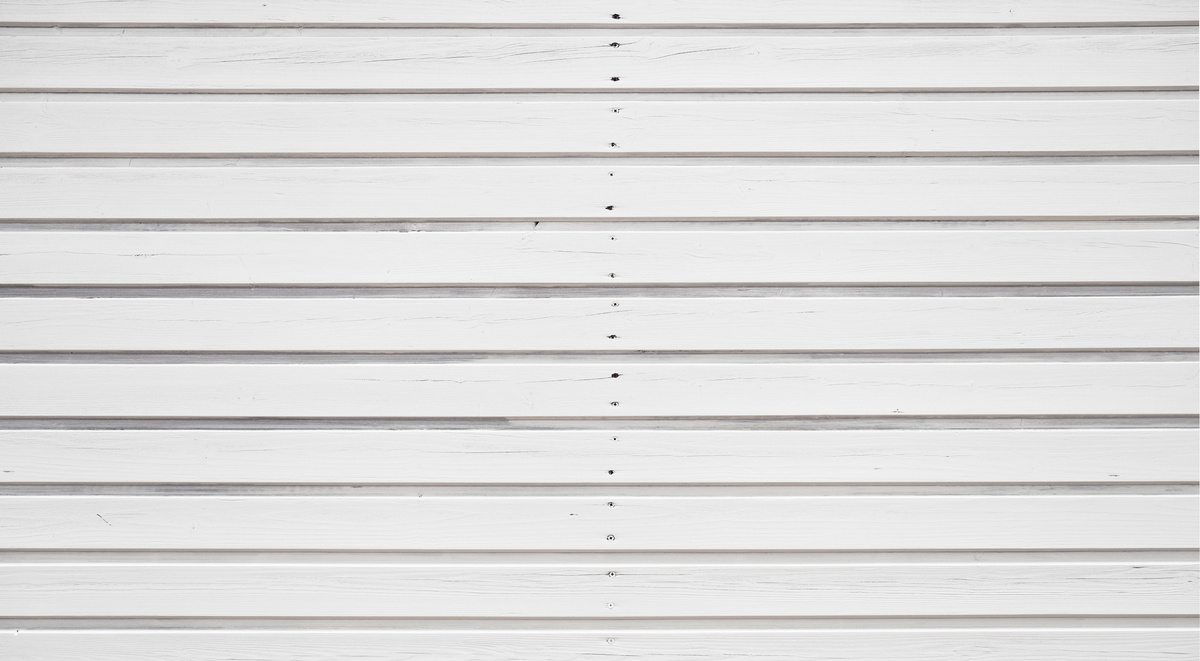 White Wood Panelling or Timber Cladding Background